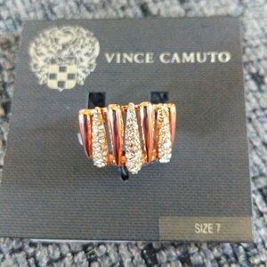 Vince Camuto RoseG Silver Springs Ring.New!!! Size 7